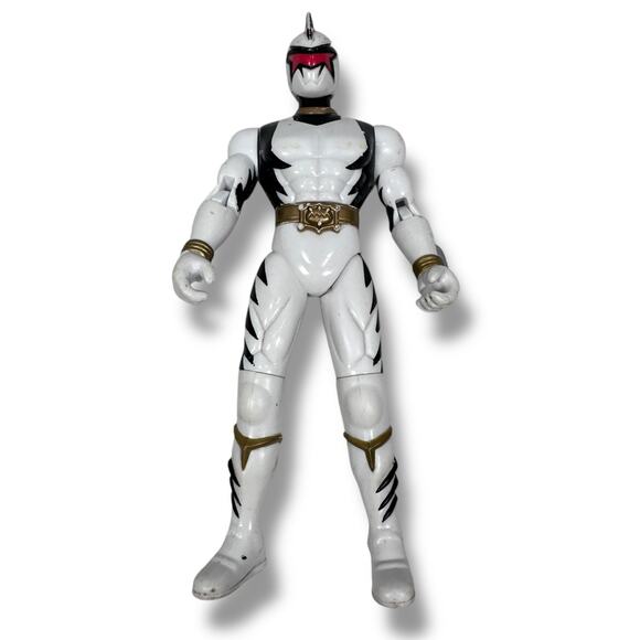 Bandai Power Rangers Dino Thunder White Ranger Action Figure 6" Loose 2003 - Picture 1 of 10
